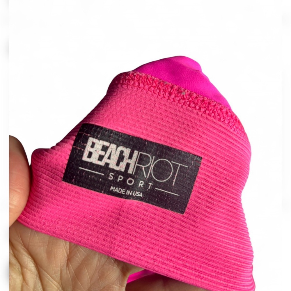 Beach Riot Fuchsia Ribbed Top - Picture 3 of 4